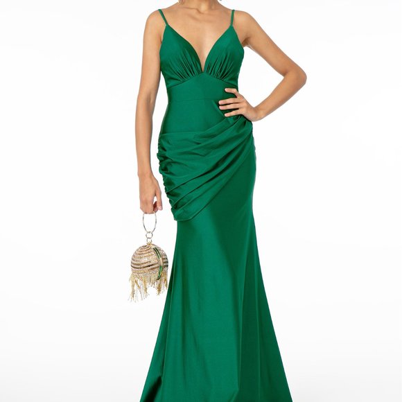 NEW GREEN EVENING FORMAL PROM Sweetheart Neckline Mermaid Long Dress GSGL1815 - Picture 1 of 8
